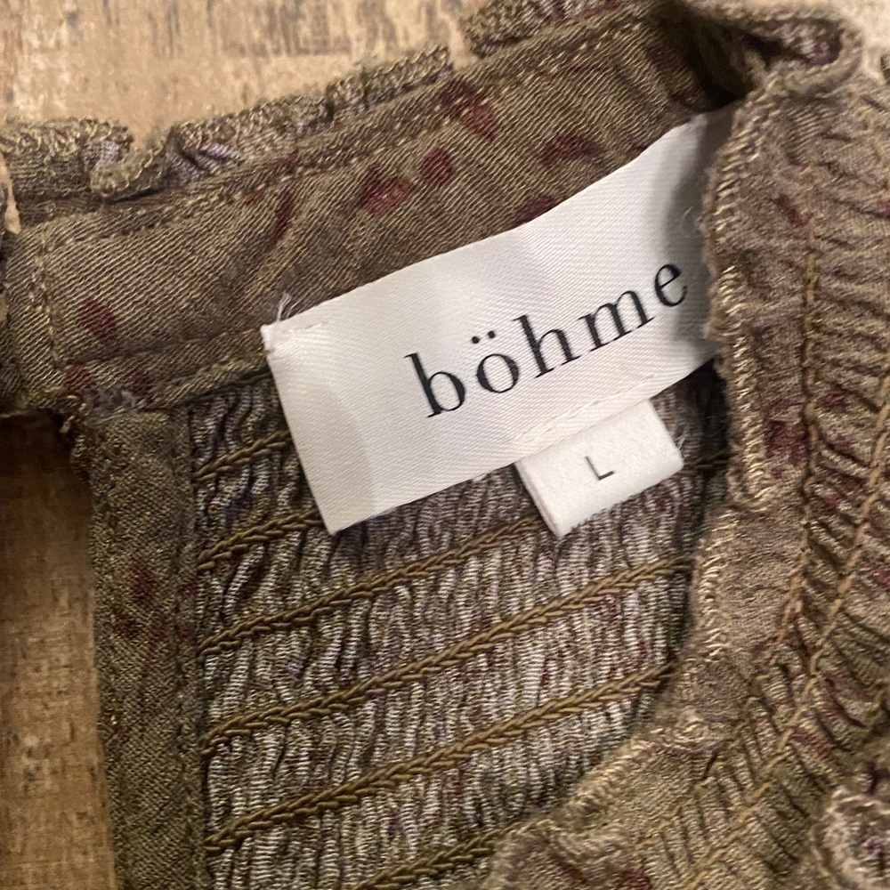 Bohme Sleeveless Olive Dress - Picture 4 of 11